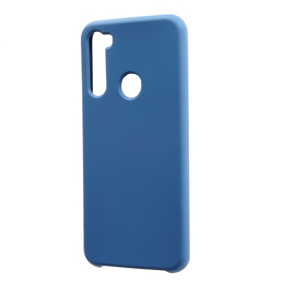 Чехол силиконовый FaisON для XIAOMI Redmi Note 8T, №20, Silicon Case, тонкий, непрозрачный, матовый, цвет: синий-1