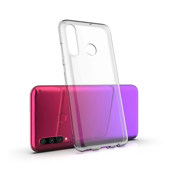 Чехол силиконовый FaisON для HUAWEI Honor 20 Lite, тонкий, прозрачный, глянцевый-1