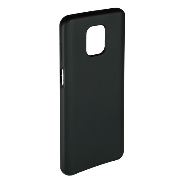 Чехол силиконовый FaisON для XIAOMI Redmi Note 9S/ 9 Pro/ 9 Pro Max, №18, Silicon Case, тонкий, непрозрачный, матовый, цвет: чёрный-1