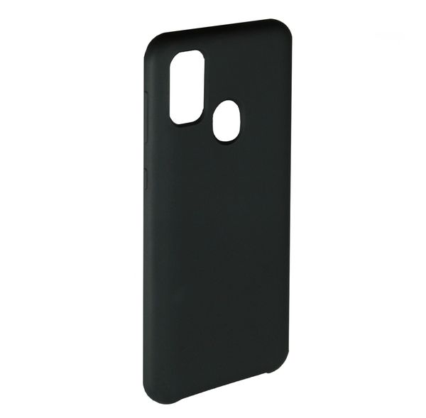 Чехол силиконовый FaisON для HUAWEI Nova 7 SE/ P40 Lite 5G, №18, Silicon Case, тонкий, непрозрачный, матовый, цвет: чёрный-1