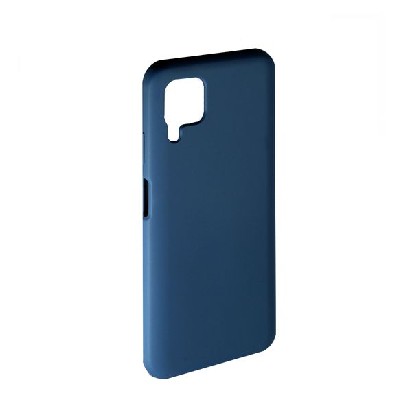 Чехол силиконовый FaisON для HUAWEI Nova 6 SE/ P40 Lite/ Nova 7i, №20, Silicon Case, тонкий, непрозрачный, матовый, цвет: тёмный, синий-1