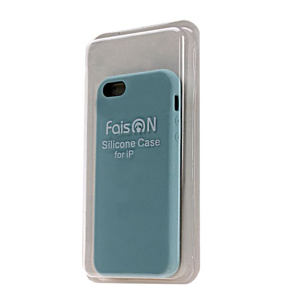 Чехол силиконовый FaisON для HUAWEI Honor 30, №24, Silicon Case, тонкий, непрозрачный, матовый, цвет: голубой-1