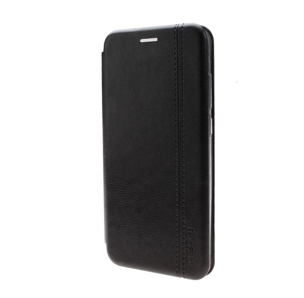 Чехол-книжка FaisON для HUAWEI Mate 30, PREMIUM Line, CA-11, экокожа, с силиконовым креплением, на магните, цвет: чёрный-1