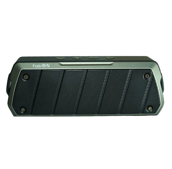 Колонка портативная FaisON, SPNR-5000, пластик, Bluetooth, FM, TF, TWS, USB, AUX, цвет: чёрный-2