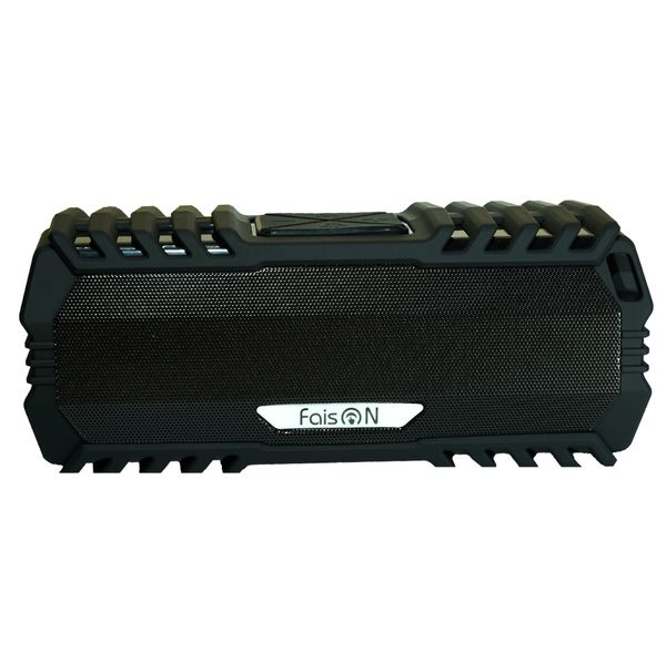 Колонка портативная FaisON, SPNR-5015, пластик, Bluetooth, FM, TF,  TWS, USB, AUX, цвет: чёрный-2