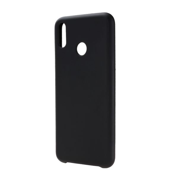 Чехол силиконовый FaisON для HUAWEI Y8S, №18, Silicon Case, тонкий, непрозрачный, матовый, цвет: чёрный-1