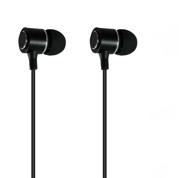 Наушники внутриканальные FaisON HP-B4, Euphoria, кнопка ответа, кабель 1.2м, цвет: чёрный, в техпаке*-1