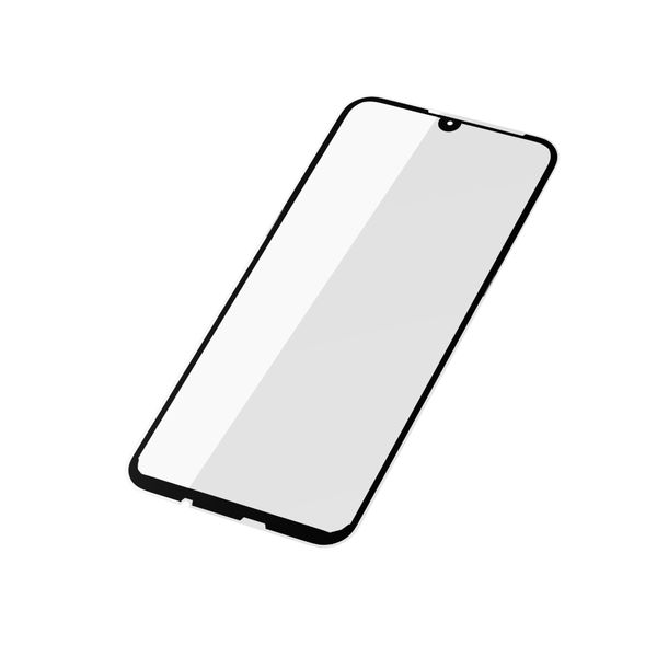 Стекло защитное FaisON для HUAWEI P20 Lite, GL-12, Anti-Microbial, 0.33 мм, глянцевое, полный клей, цвет: чёрный-3